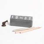 Concrete calendar silicone molds full set - madmolds - silicone mold