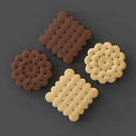 "Cookie" cup coaster silicone mold