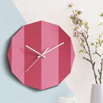 Creases wall clock silicon mold - madmolds - silicone mold