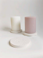 Cup coaster silicone mold - madmolds -