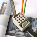 Dotted pen holder silicone mold - madmolds -