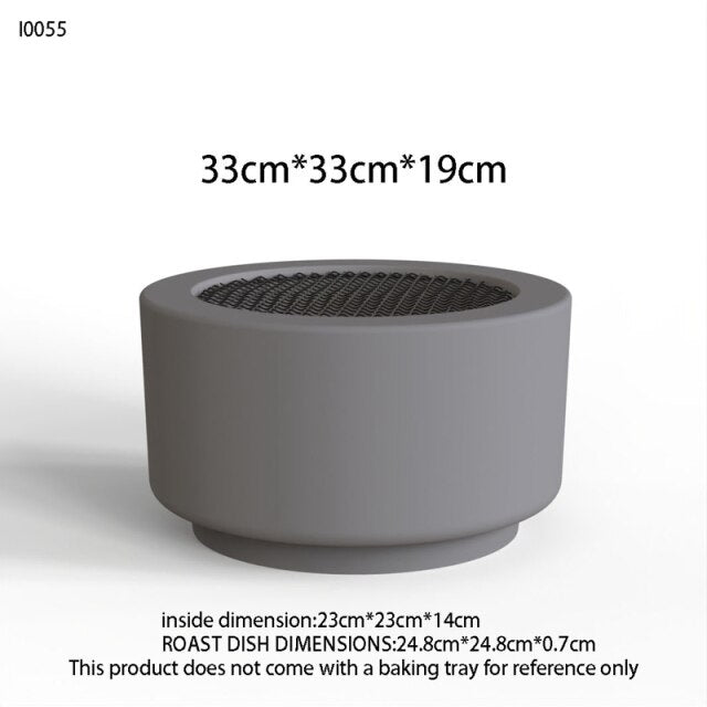 "F01" Firepit silicone mold