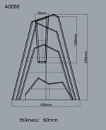 "FV004" Vase silicone mold