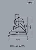 "FV004" Vase silicone mold