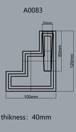 "FV005" Vase silicone mold