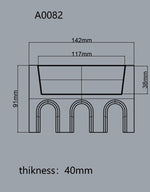 "FV005" Vase silicone mold