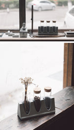 Glass tube holder silicone mold - madmolds -