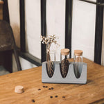 Glass tube holder silicone mold - madmolds -