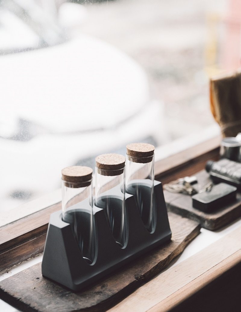 Glass tube holder silicone mold - madmolds -