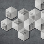 Hexagon Geo tile mold - madmolds - silicone mold
