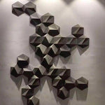 Hexagon Large Wall Brick Molds - madmolds - Hexagon Wall