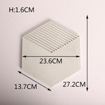 Hexagon Silicone Wall Molds - madmolds - Hexagon Wall