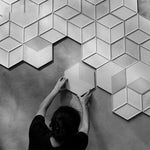 Hexagon Silicone Wall Molds - madmolds - Hexagon Wall