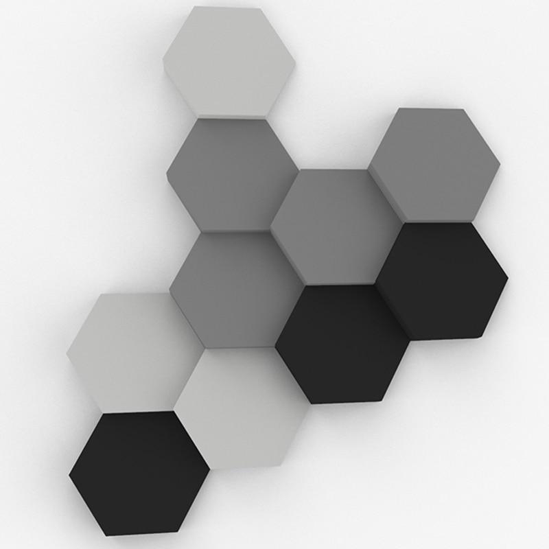 hexagon brick wall molds