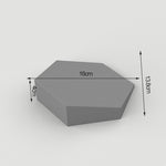 Hexagon wall brick mold - madmolds -
