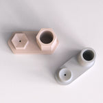 "I21" Concrete incense, candle holder silicone mold