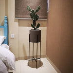 Large cilinder flowerpot molds - madmolds -