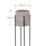 Large cilinder flowerpot molds - madmolds -