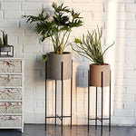 Large cilinder flowerpot molds - madmolds -