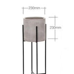 Large cilinder flowerpot molds - madmolds -