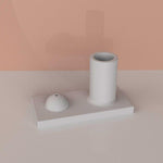 "Lench" incense holder silicone mold - madmolds -