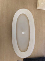 Long concrete flower pot mold