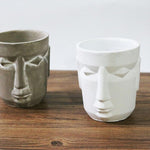 "Maska" Flowerpot silicone mold - madmolds -