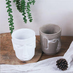 "Maska" Flowerpot silicone mold - madmolds -