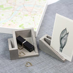 Micro building office card holder mold - madmolds -