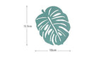 Monstera leaf concrete tray mold - madmolds -