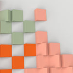 Mosaic inspired brick mold - madmolds -