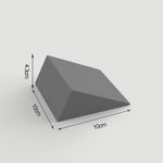 Mosaic inspired brick mold - madmolds -