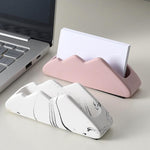 Mountain design business card holder mold - madmolds -