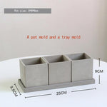 "Multi" flowerpot molds - madmolds -
