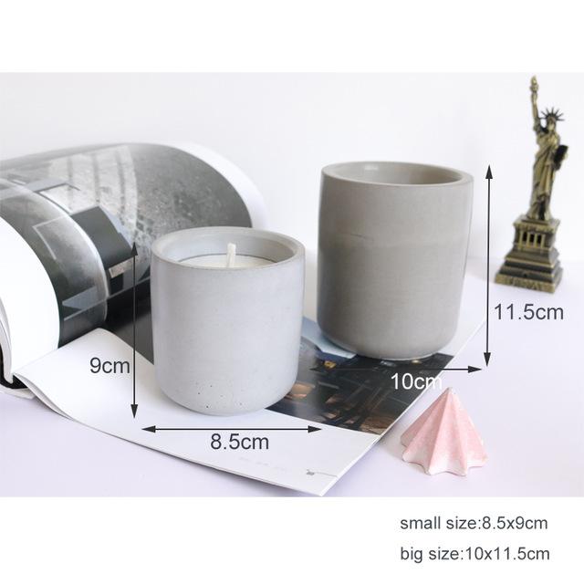 "Nairow" Candle holder silicone mold - madmolds -