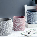 Nature flowerpot silicone mold - madmolds -