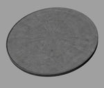 North round concrete table mold - madmolds - silicone mold