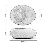 Oval concrete candle holder molds - madmolds - silicone mold