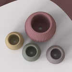 "P51" Flower pot silicone mold