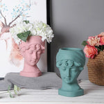 "Portrait" flowerpot mold - madmolds -