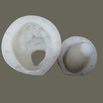 "Portrait" flowerpot mold