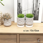 "Qanti" Flower pot silicone mold - madmolds -