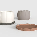 "RP012" Flowerpot silicone mold