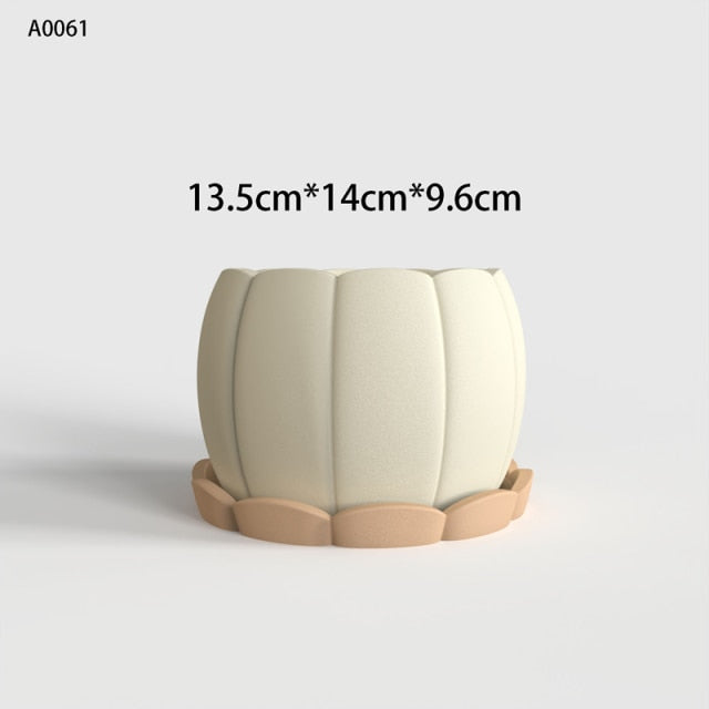 "RP012" Flowerpot silicone mold