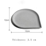 "Rain drop" tray silicone mold - madmolds -