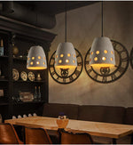 Retro industrial wind lamp mold - madmolds - silicone mold