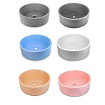 Round concrete sink mold - madmolds - silicone mold