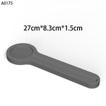 "I42" Incense holder silicone mold