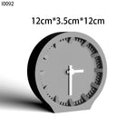 "TC5" Desk clock silicone mold