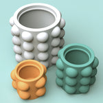 "CJ26" Candle jar silicone mold